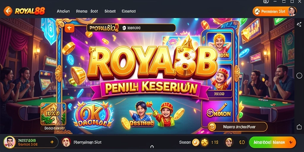 Screenshot gameplay ROYAL88 menampilkan keseruan putaran slot.